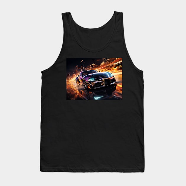 Super-cars-GR86 Tank Top by PixelPusherArt